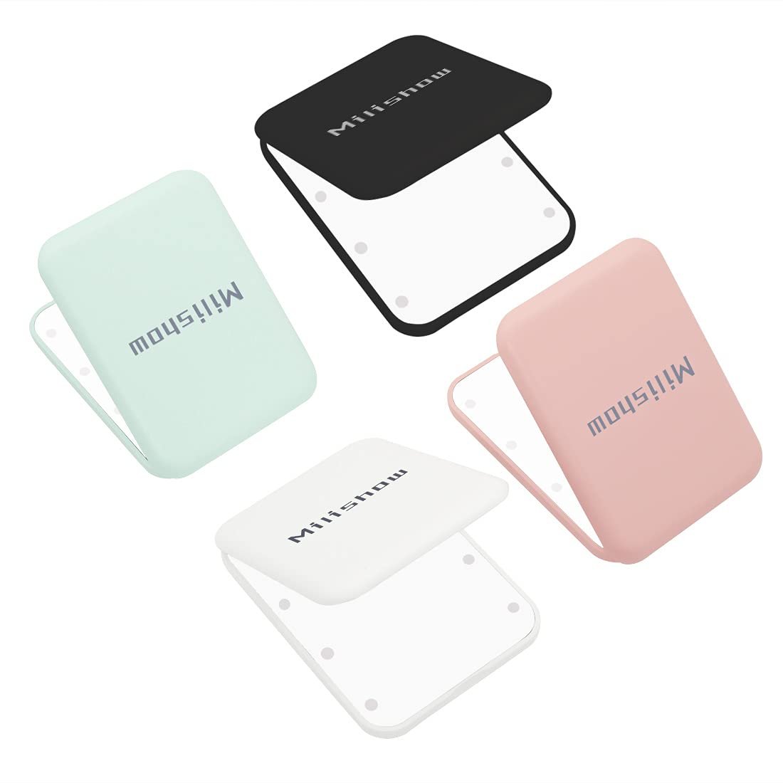 NEW-Vi Beauty Mirror Milishow specchio ingranditore nero