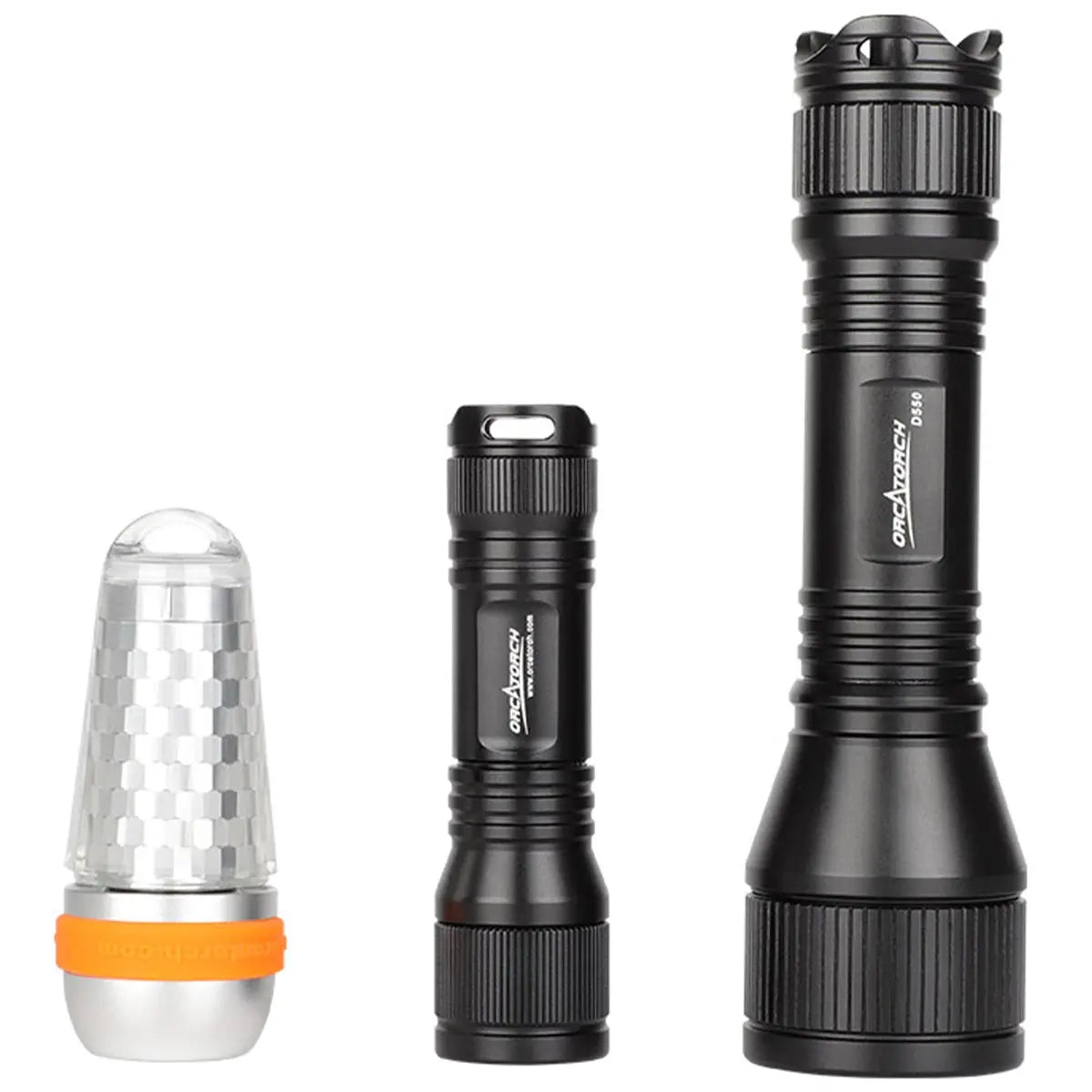 OrcaTorch Recreational Diving SP550 kit torce subacquee
