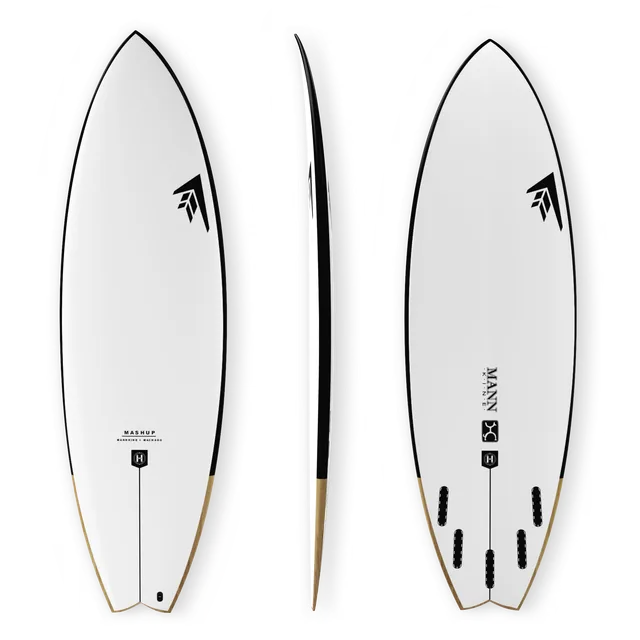 Firewire Rob Machado Mashup tavola da surf Helium nera 5'2" 24,9 L