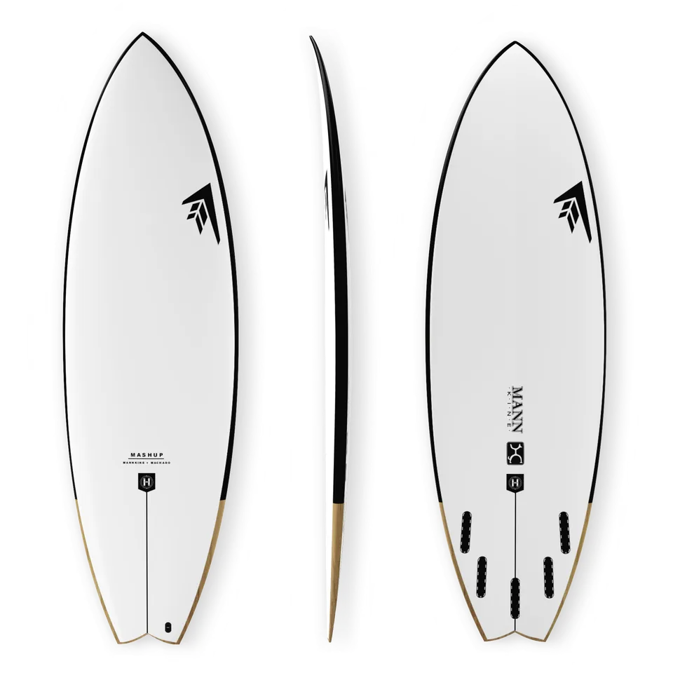 Firewire Rob Machado Mashup tavola da surf Helium nera 5'2" 24,9 L