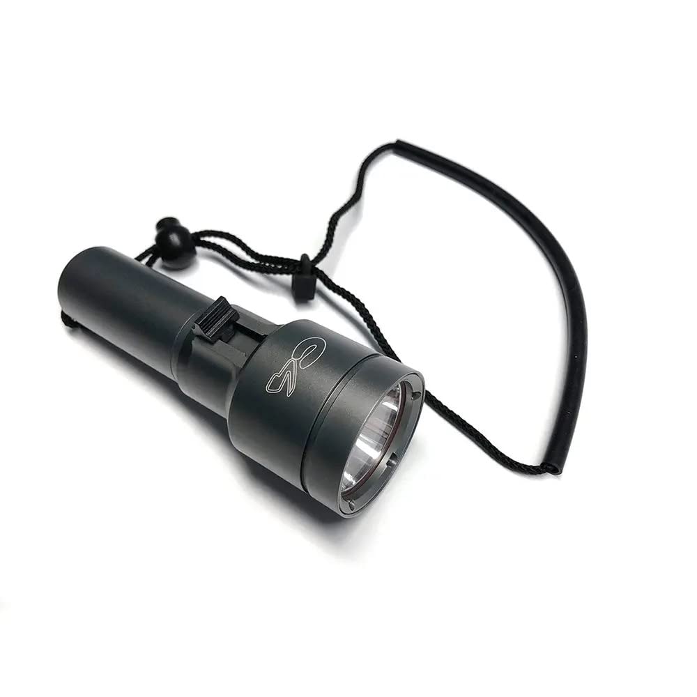 C4 Flashlights Luxo torcia LED 20.000 lux in alluminio anodizzato