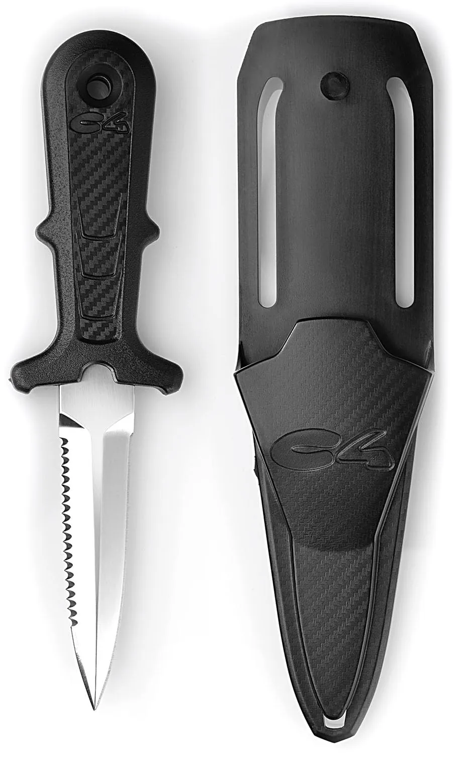 C4 Knives Naifu S coltello subacqueo da braccio 144 mm