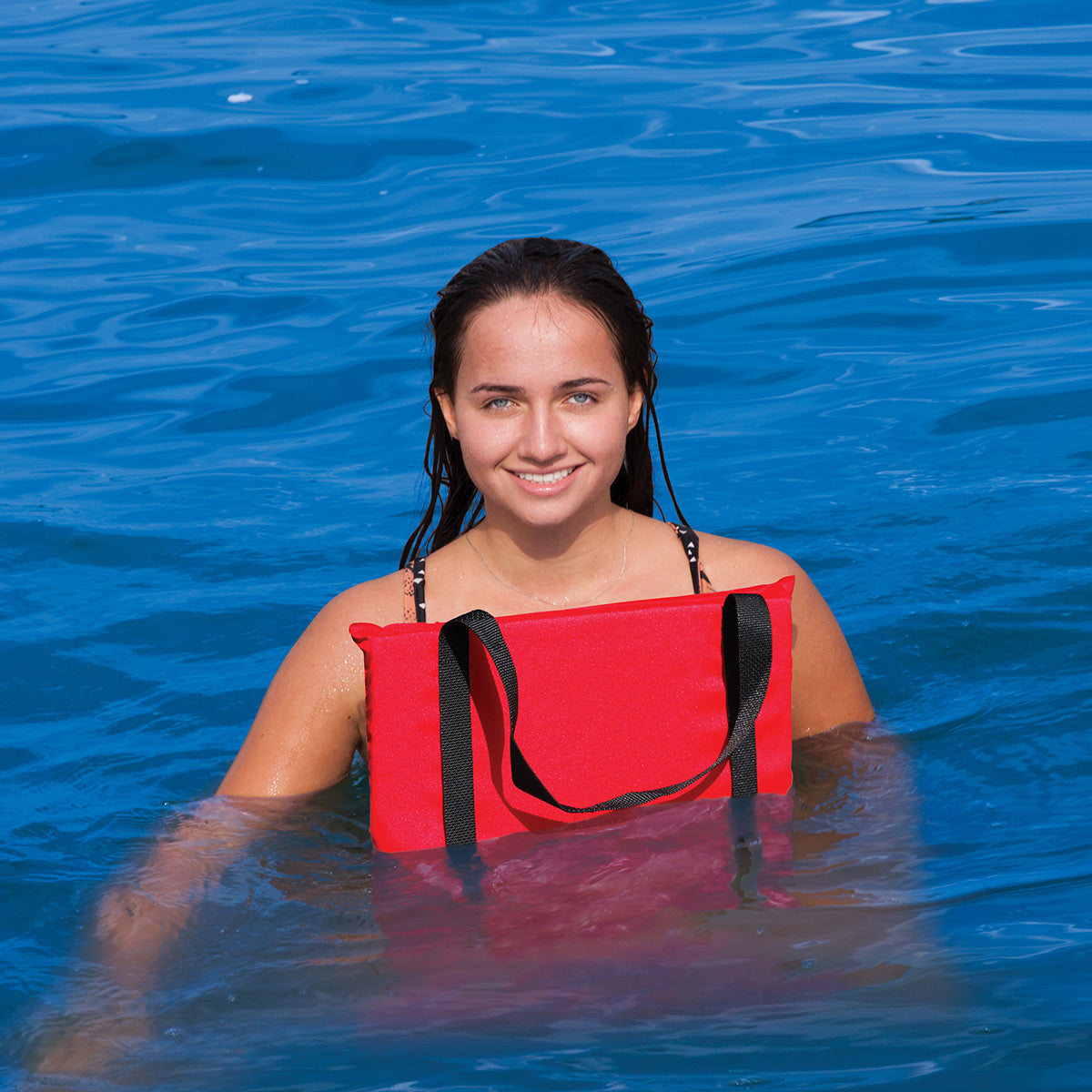 AIRHEAD Life Jackets & Safety Gear Cove Saddle galleggiante rosso blu stelle