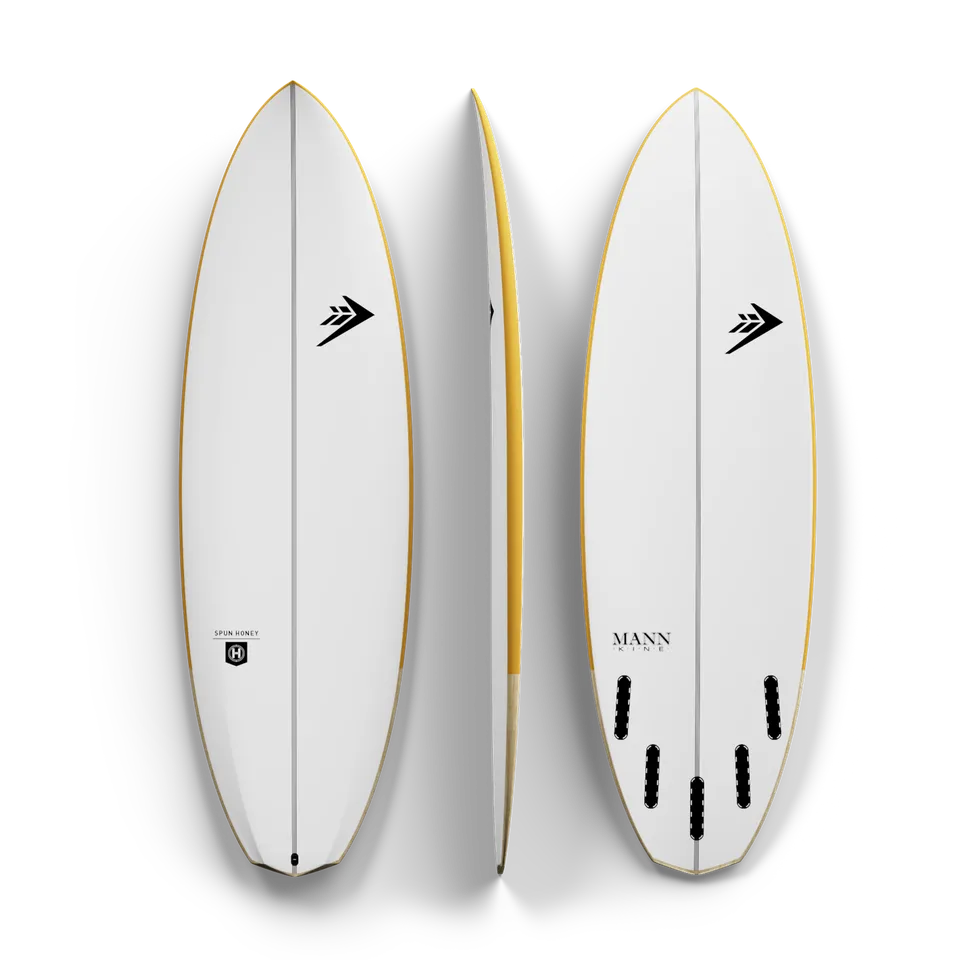 Firewire Mannkine Spun Honey tavola da surf gialla Helium 5'4" 27,6 L