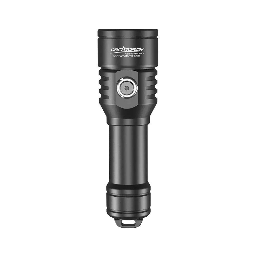 OrcaTorch Recreational Diving GuideBeam MK1 torcia subacquea 1 batteria 3400 mAh, laser verde