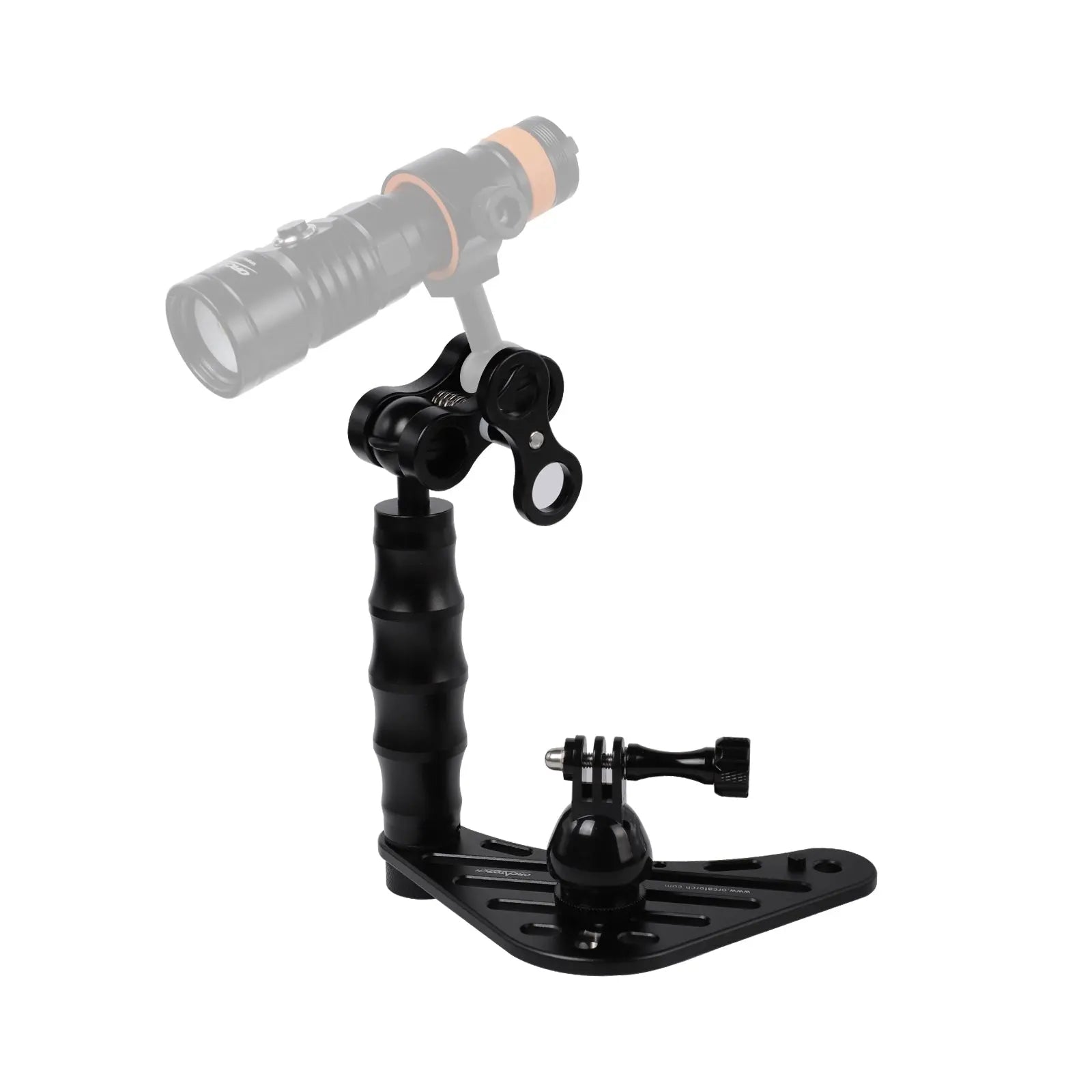 OrcaTorch Arms & Trays H02 vassoio fotocamera subacquea per action cam