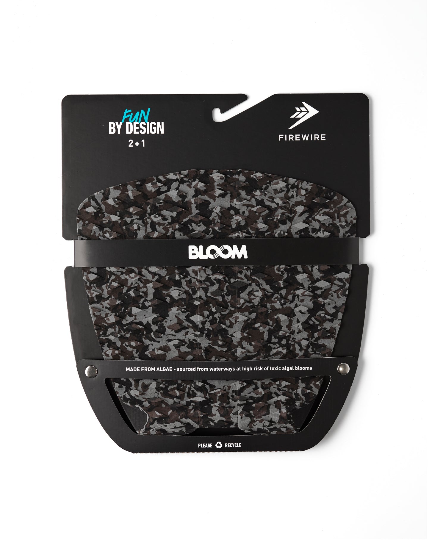 Firewire Accessories 2+1 Flat Traction Pad pad surf nero