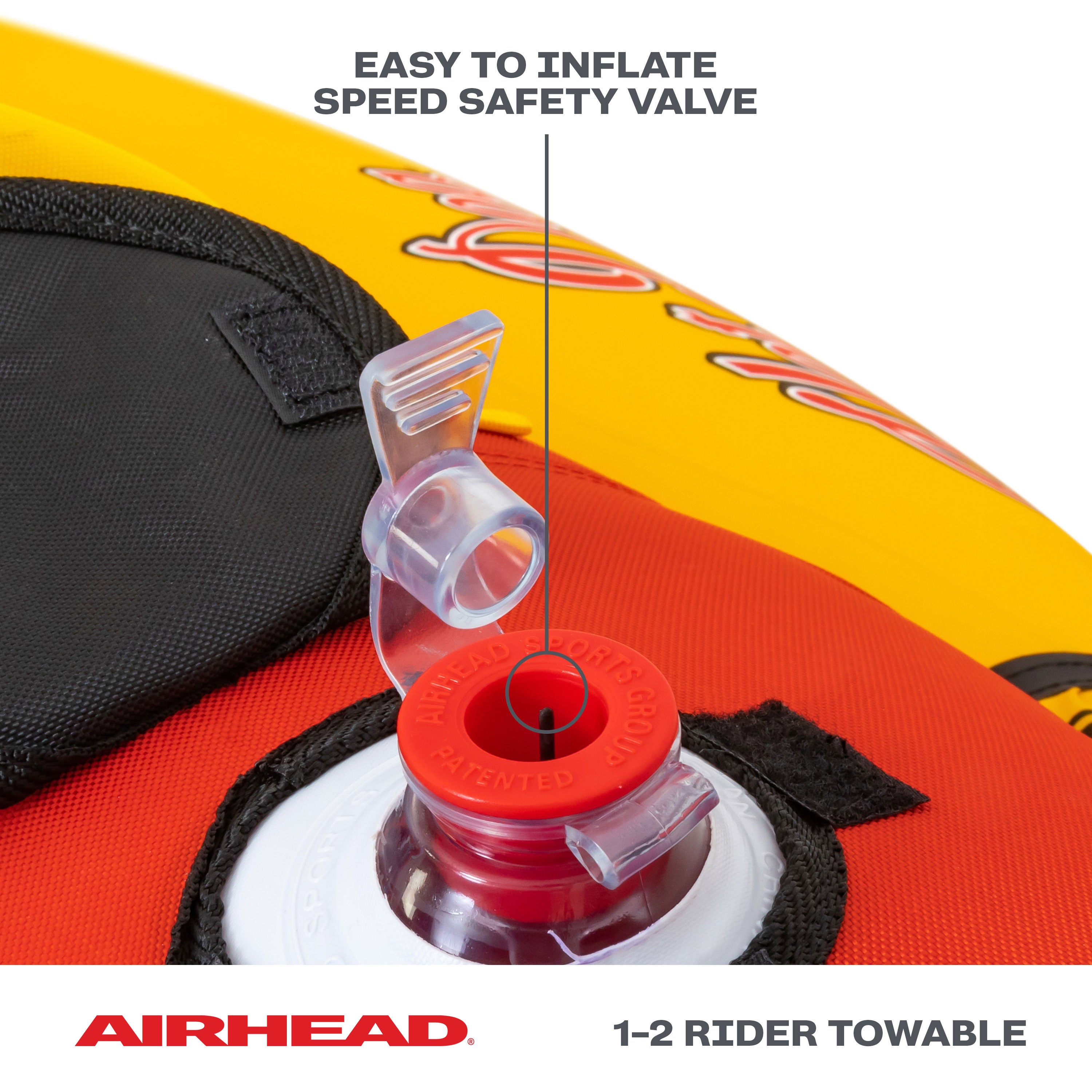 AIRHEAD Towable Tubes Double Dog tubo trainabile 2 persone