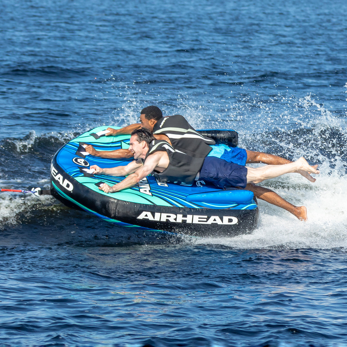 AIRHEAD Towable Tubes Deep V ciambella trainabile 1-2 persone scafo a V