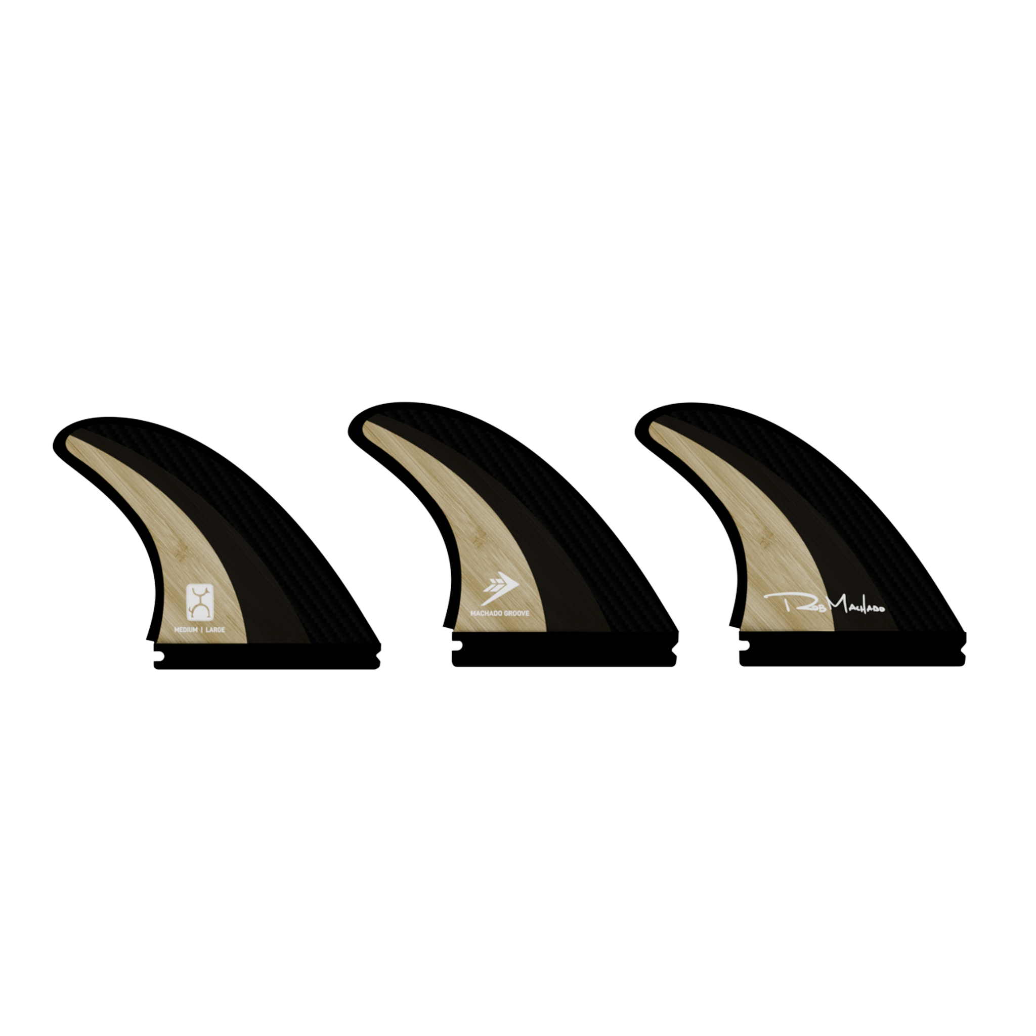 Firewire Accessories Machado Groove set pinne 5 pezzi Futures