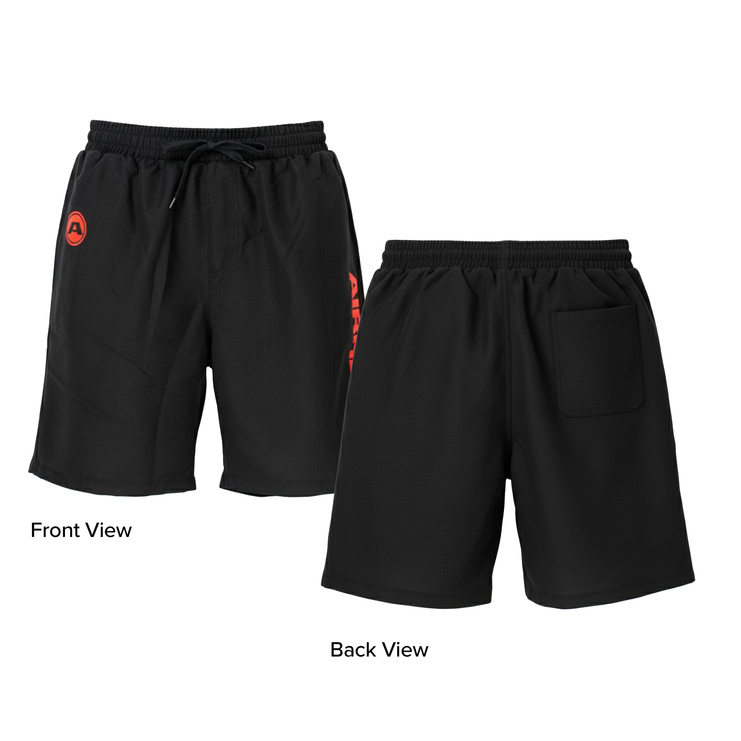 AIRHEAD Boating Accessories Board Shorts pantaloncini neri S ad asciugatura rapida