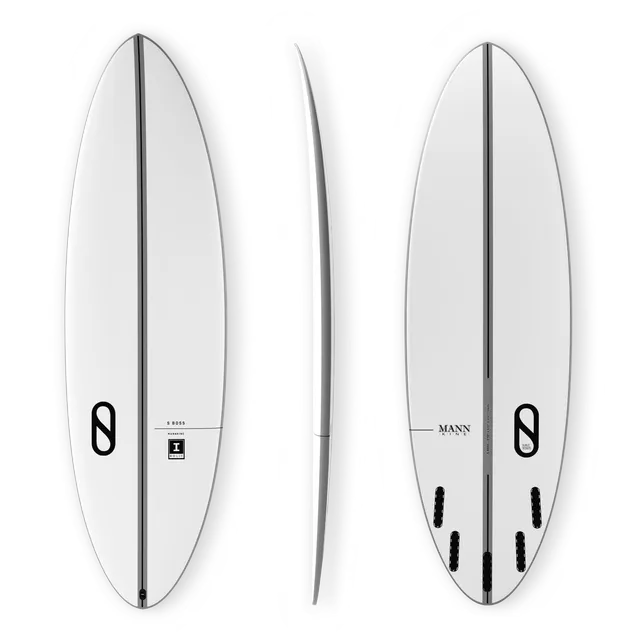 Firewire Mannkine S Boss tavola da surf 5'4" 24.9L grigia I-Bolic