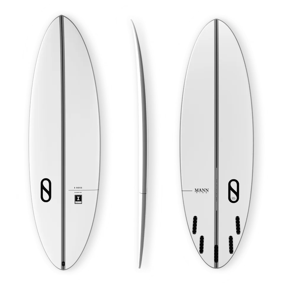 Firewire Mannkine S Boss tavola da surf 5'4" 24.9L grigia I-Bolic