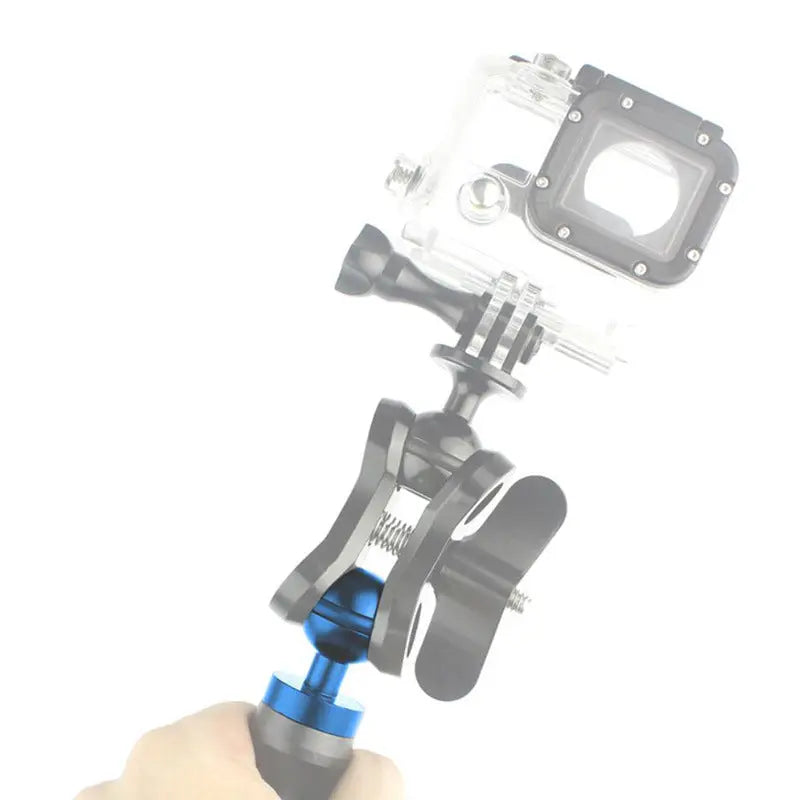 OrcaTorch Arms & Trays M04 supporto sferico per luce subacquea 1/4"