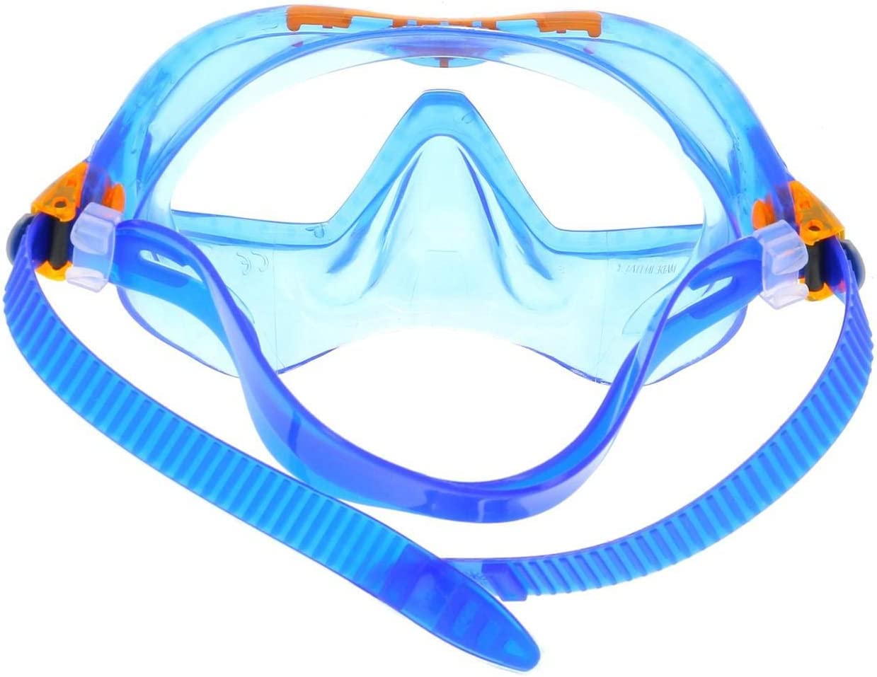 Aqualung Combos da snorkeling Combo Mix maschera e boccaglio blu e arancione
