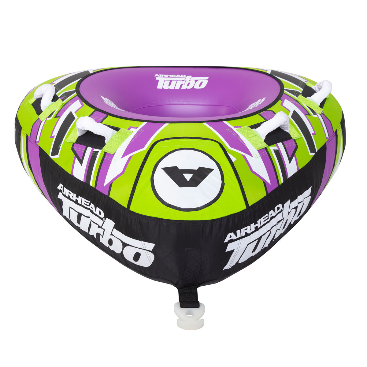 AIRHEAD Towable Tubes Turbo Blast ciambella trainabile 1 posto viola e gialla