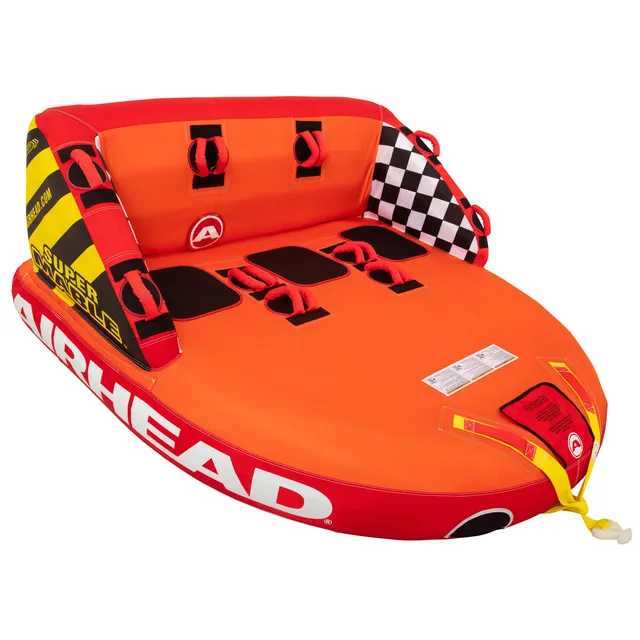 AIRHEAD Towable Tubes Super Mable ciambella trainabile 3 persone