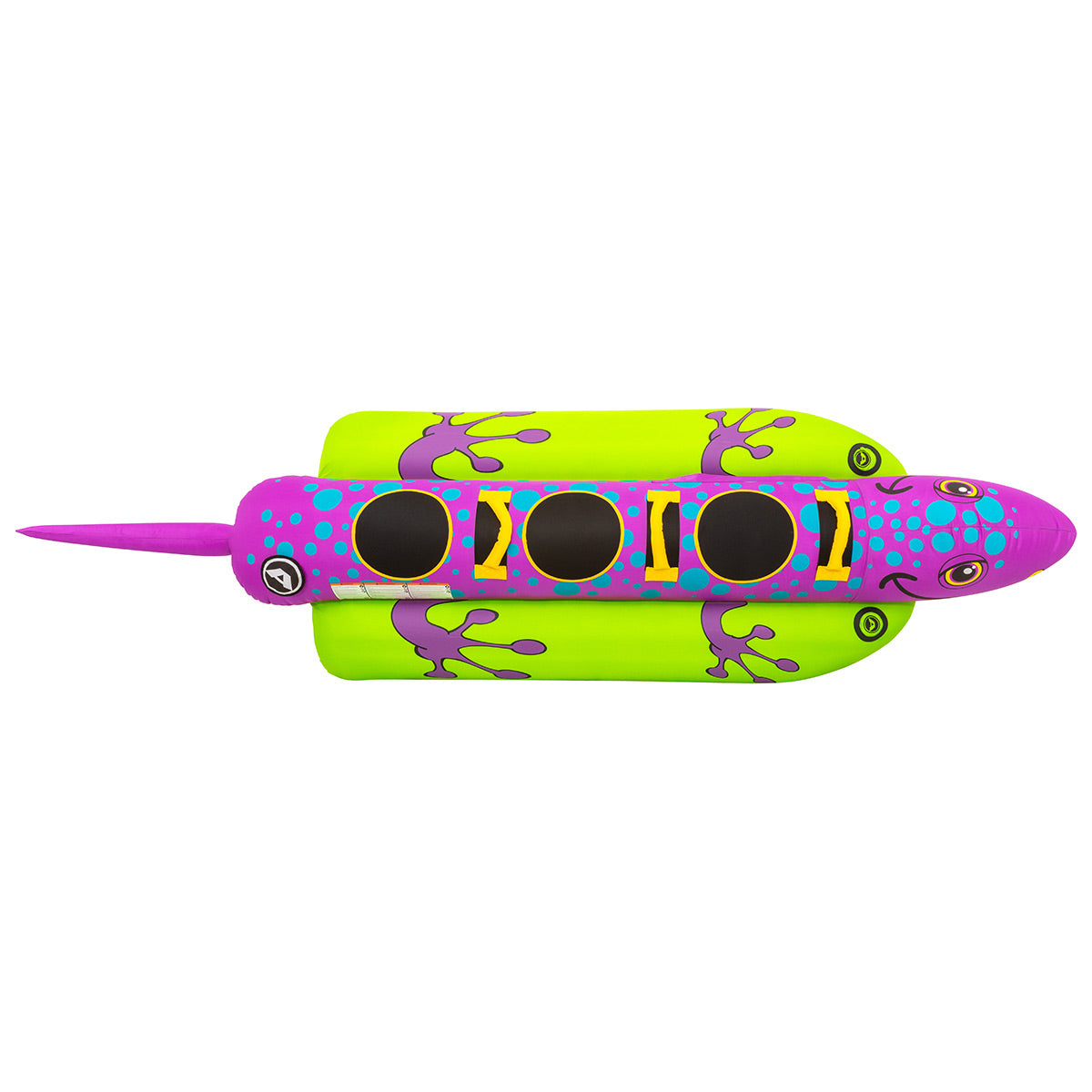 AIRHEAD Towable Tubes Salamander ciambella trainabile 3 persone imbottita