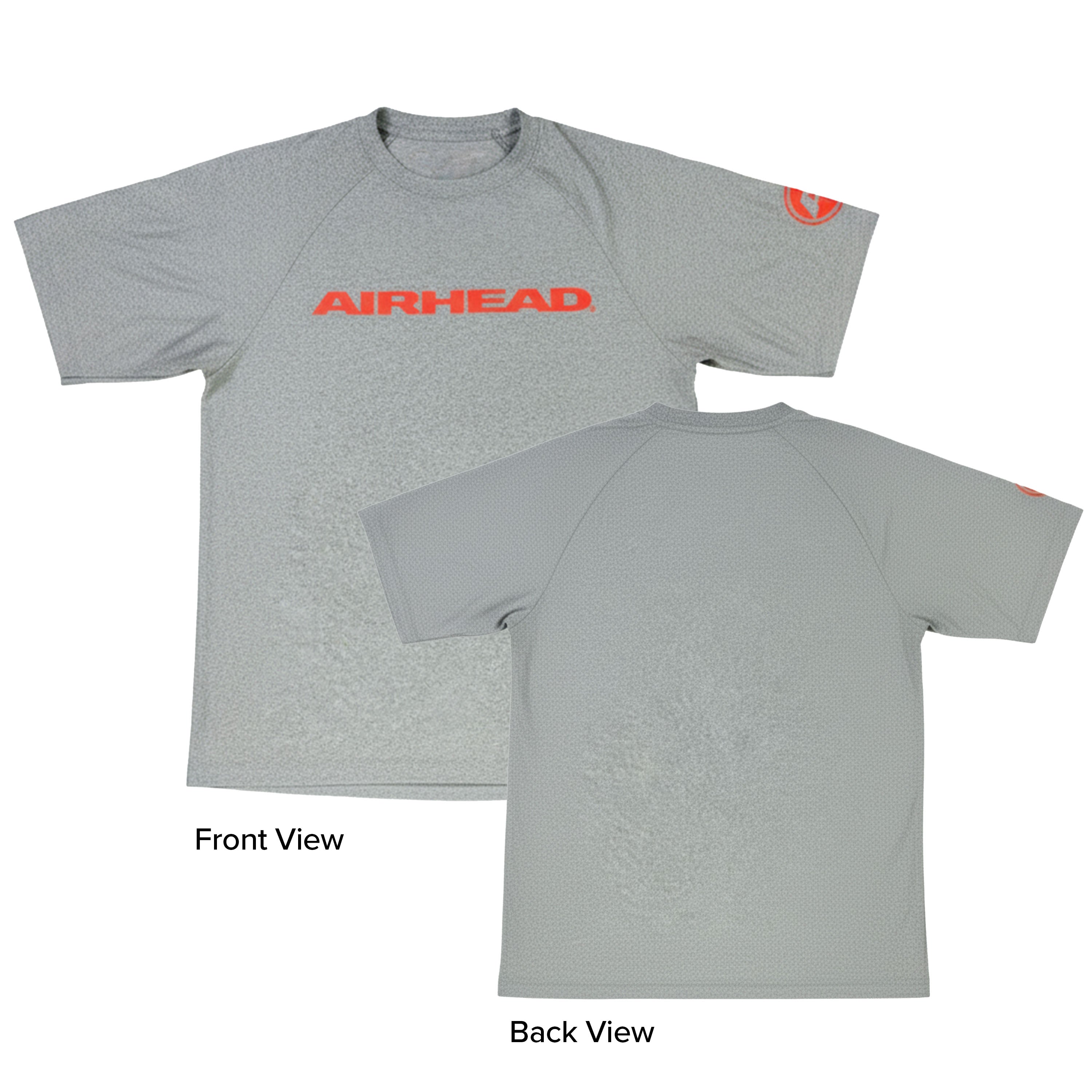 AIRHEAD Boating Accessories Short Sleeve T-Shirt maglietta Marl Grey UPF 50+