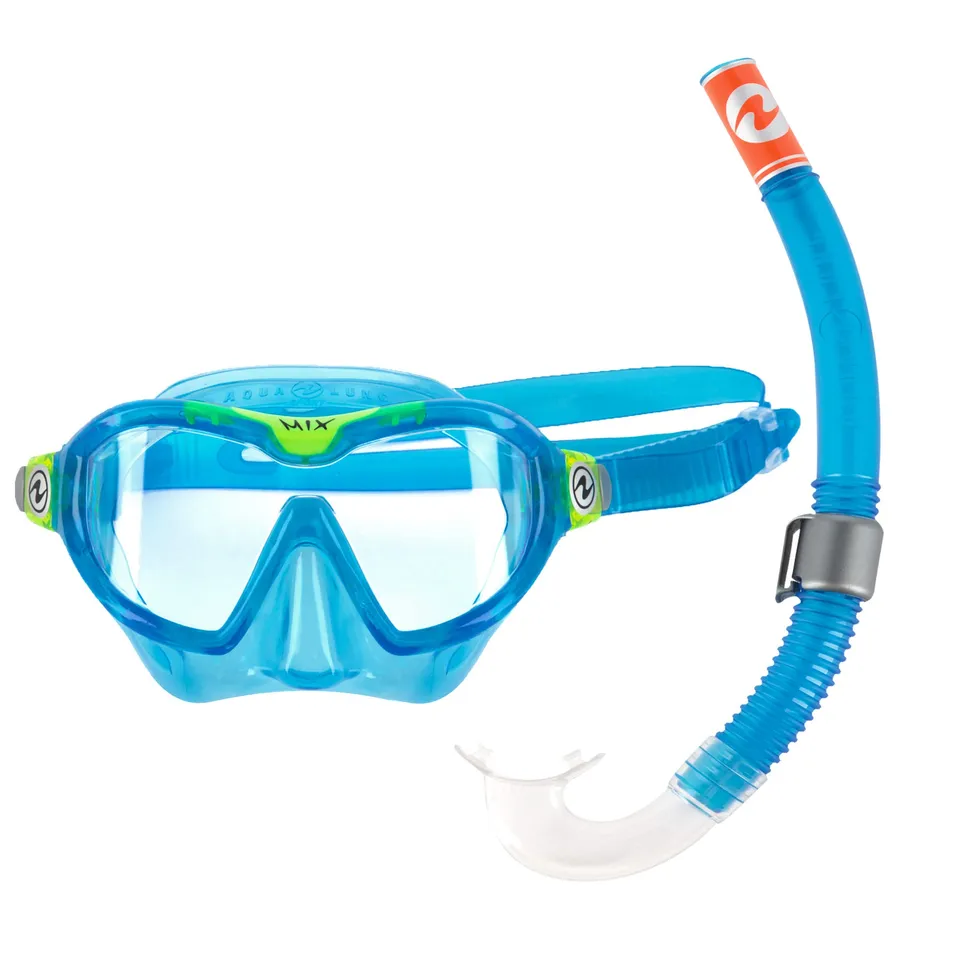 Aqualung Kit da snorkeling Combo Mix maschera e boccaglio bambini
