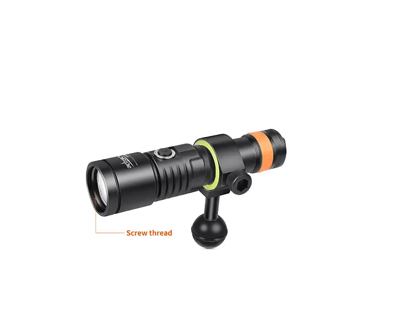 OrcaTorch Accessories Snoot per torcia subacquea D530V D710V MK2
