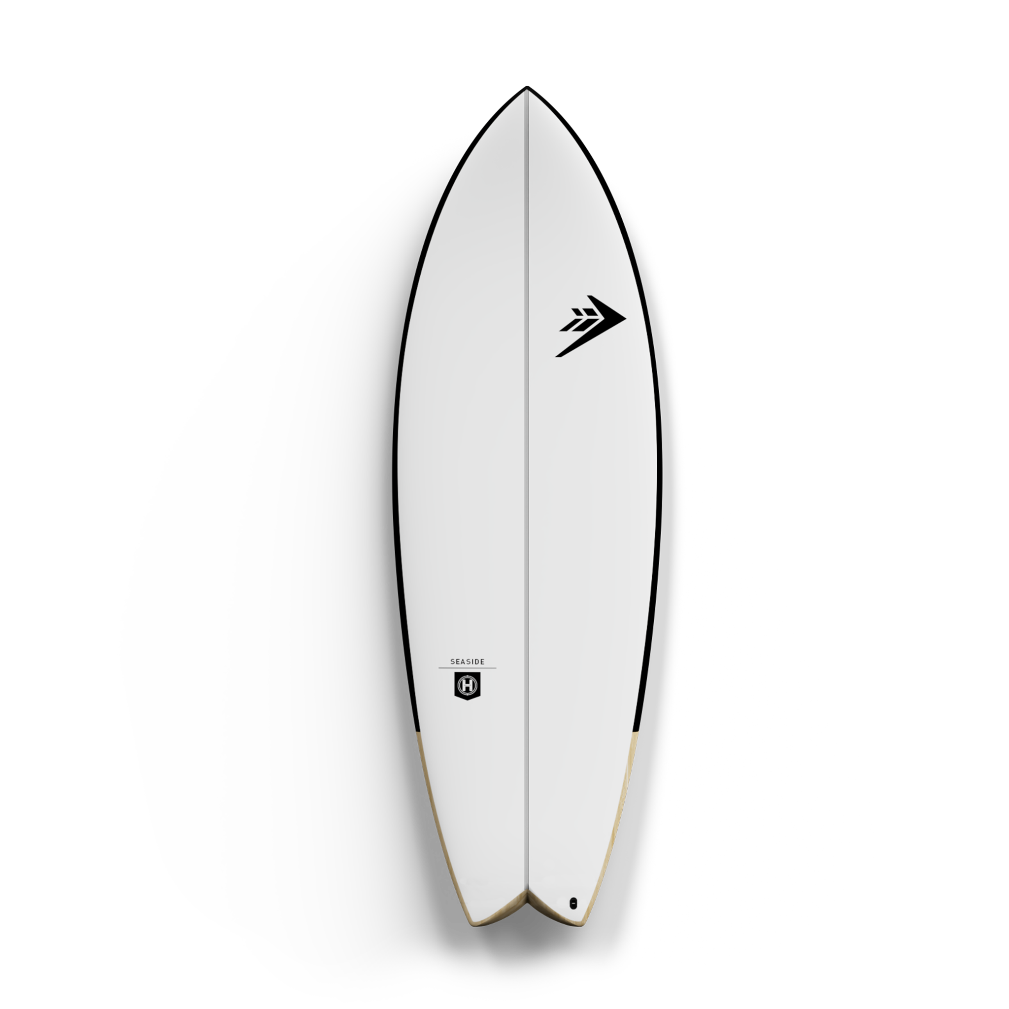 Firewire Rob Machado Seaside 2026 tavola surf nera 5'2" Helium