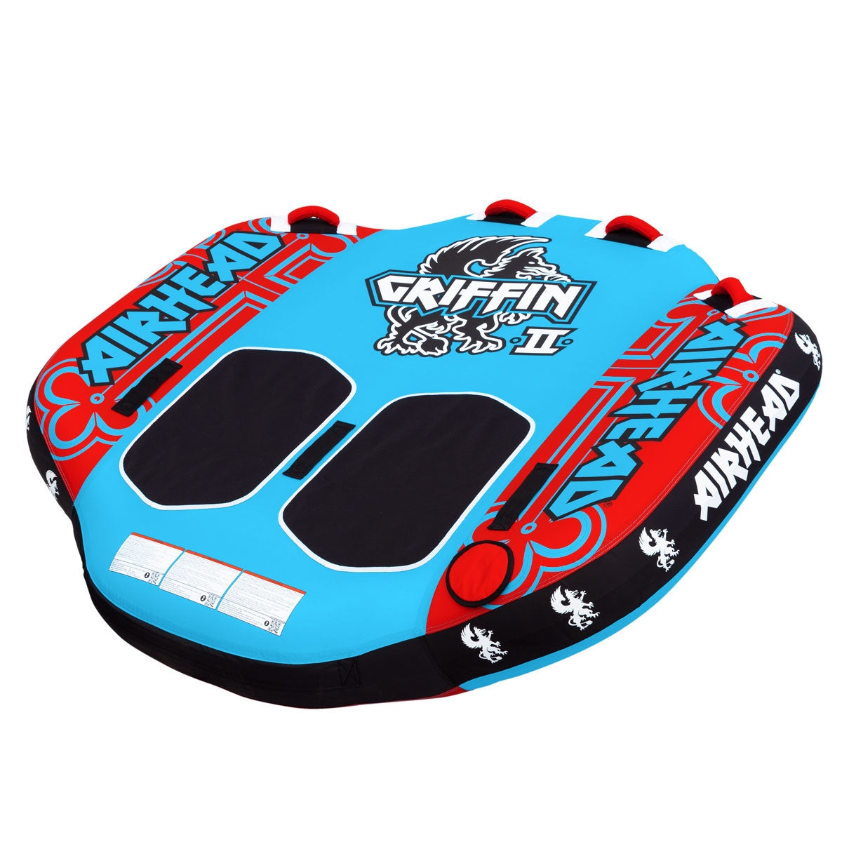 AIRHEAD Towable Tubes Griffin 2 ciambella trainabile 2 posti con imbottiture