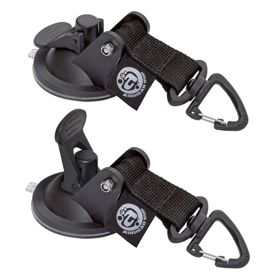 AIRHEAD Boats & Kayaks Suction Cup Tie Downs cinghie fissaggio 2 pezzi
