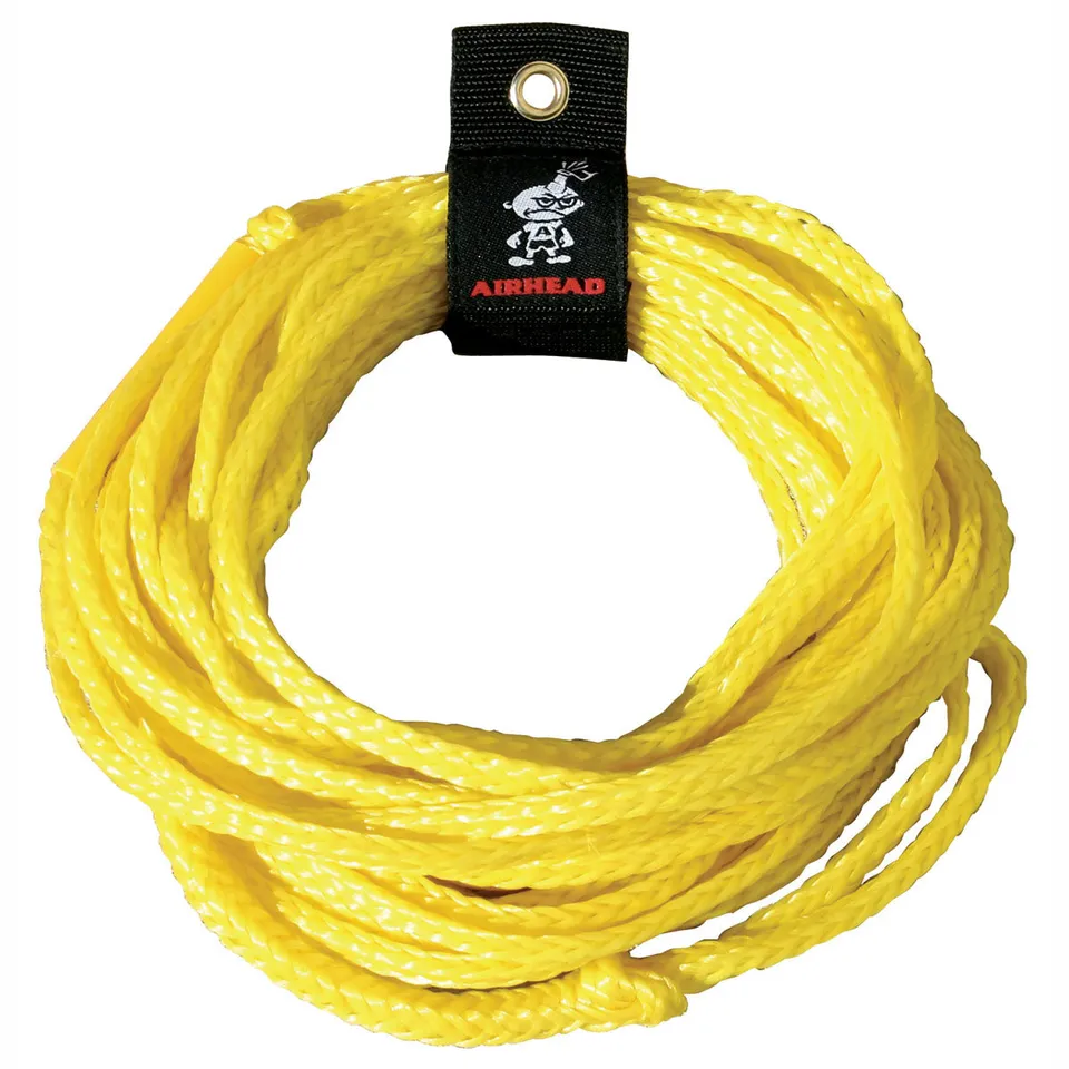 AIRHEAD Towable Ropes Tow Rope for Tubing corda traino 50 ft per 1 persona gialla