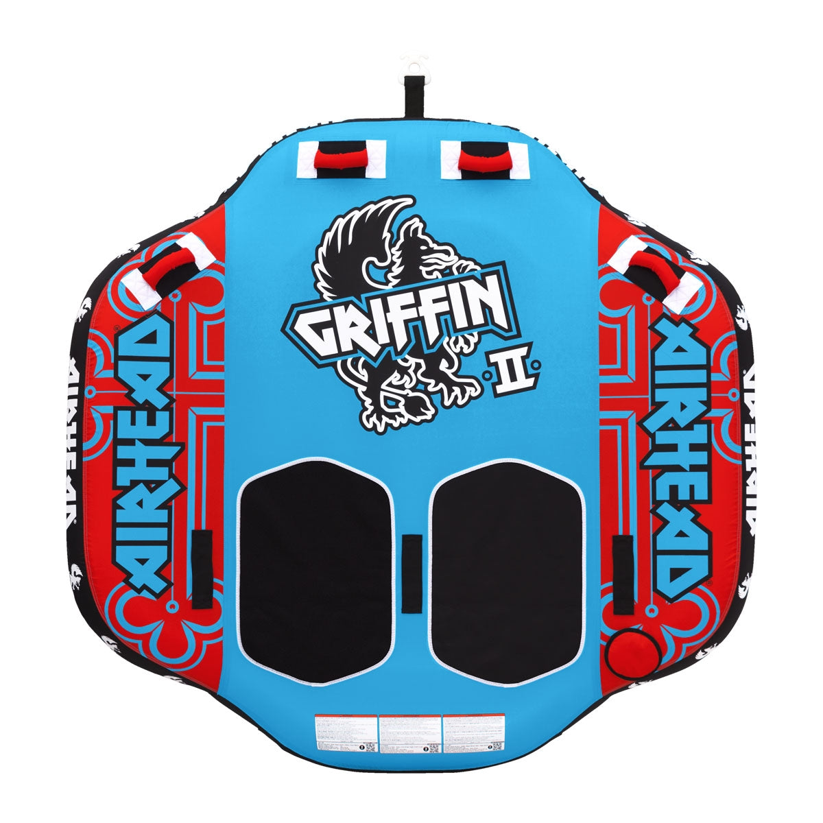 AIRHEAD Towable Tubes Griffin 2 ciambella trainabile 2 posti con imbottiture