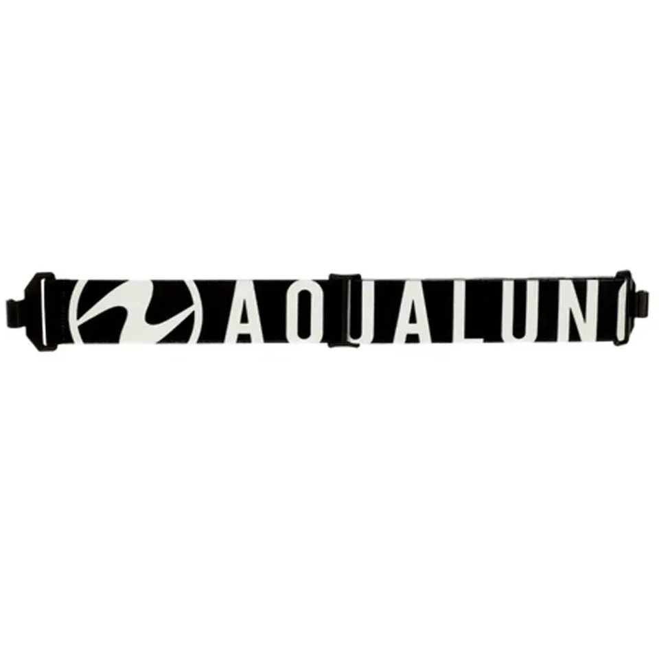 Aqualung Maschere da immersione Fast Strap cinghia bianca nera
