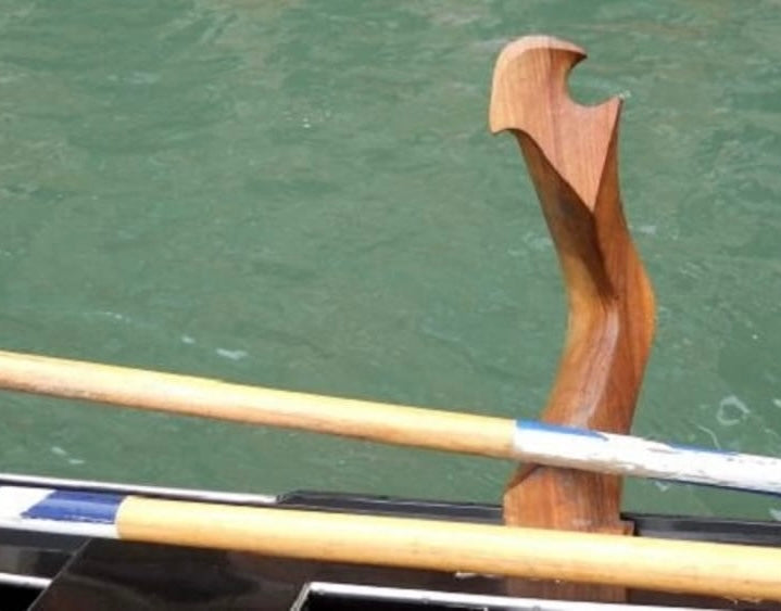 Il Forcolaio Matto Forcola tradizionale per gondola forcola in noce