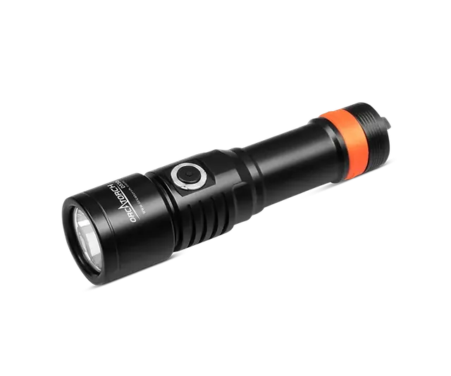OrcaTorch Recreational Diving D530 torcia subacquea 1500 lumen LED bianco freddo 6500K SOS
