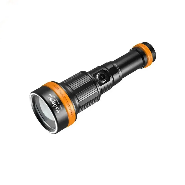 OrcaTorch Recreational Diving ZD710 MK2 torcia subacquea zoom