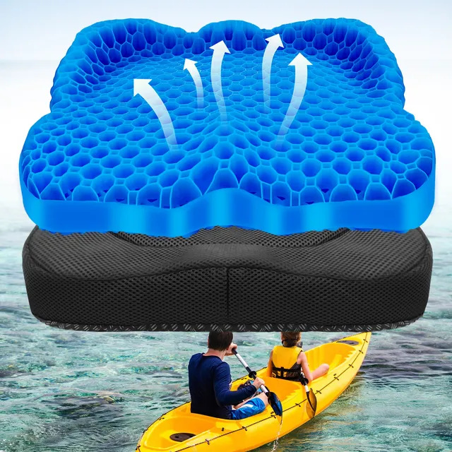 NEW-Vi Kayak Seat Cushion cuscino per kayak in gel antiscivolo