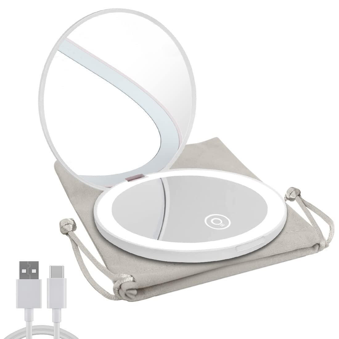 NEW-Vi Beauty Mirror Milishow specchietto cosmetico LED