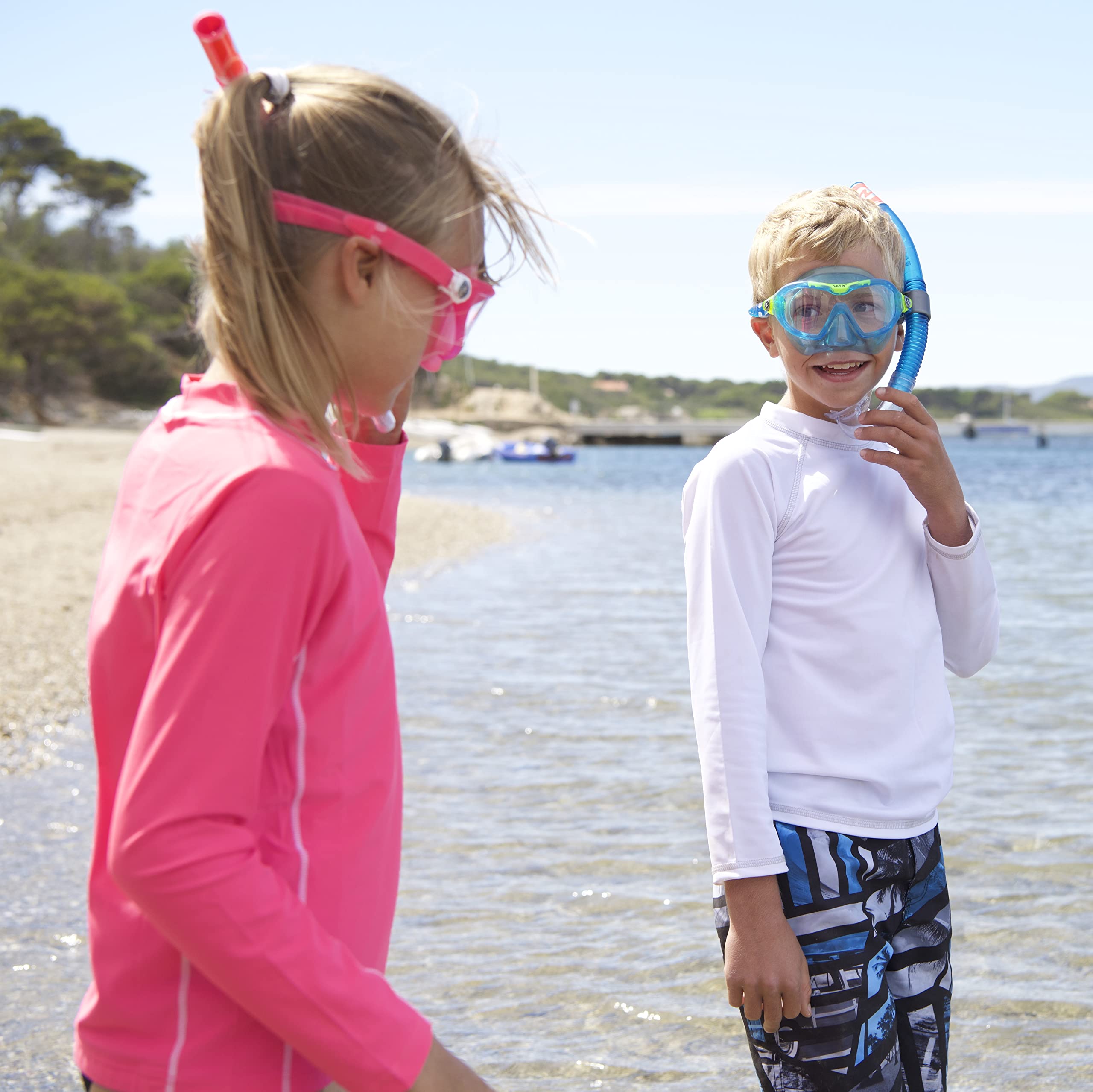 Aqualung Kit da snorkeling Combo Mix maschera e boccaglio bambini