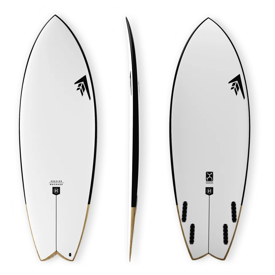 Firewire Rob Machado Seaside surfboard 5'2" Helium 26.5L nera