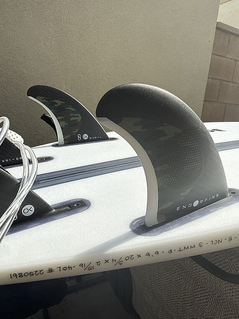 Firewire Accessories Outerknown x Slater Designs Endorfins KS1 set pinne 5 pinne upright