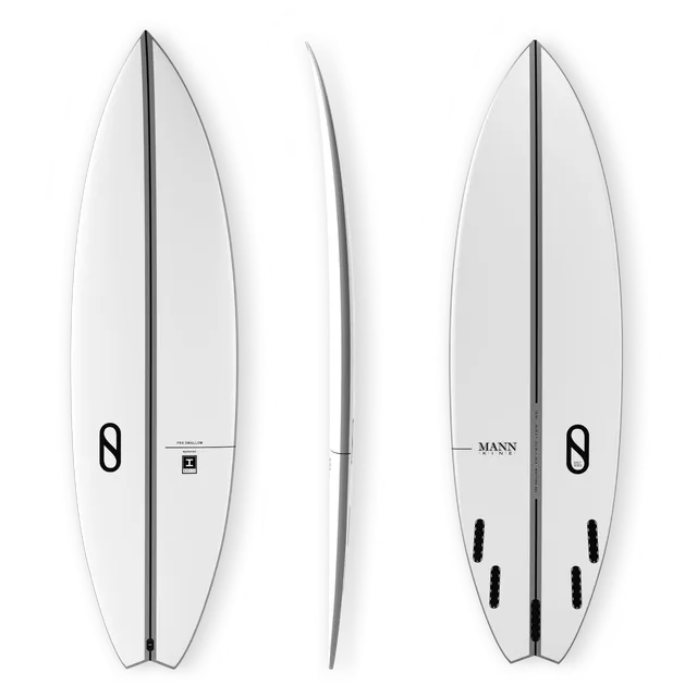 Firewire Slater Designs FRK Swallow tavola da surf 5'6" 25,7 L grigia