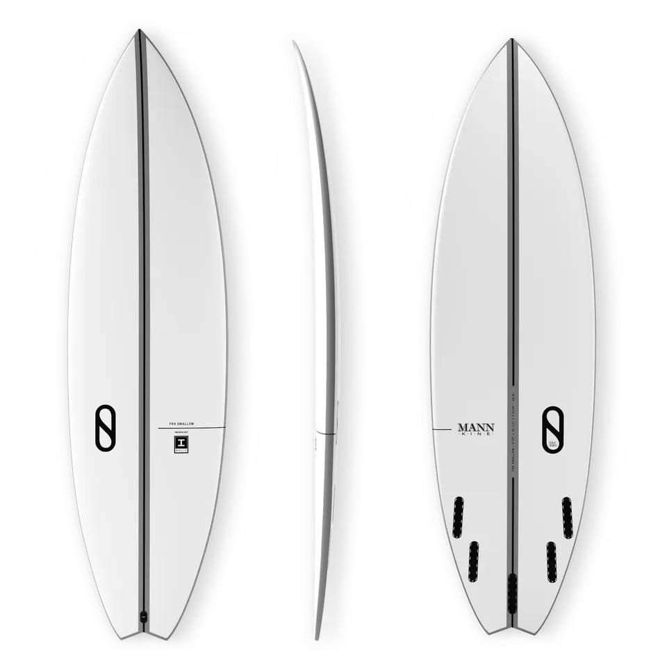 Firewire Slater Designs FRK Swallow tavola da surf 5'6" 25,7 L grigia