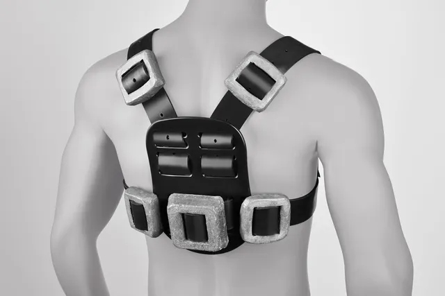 C4 Belts and Weights Schienalino zavorra modulabile senza piombi