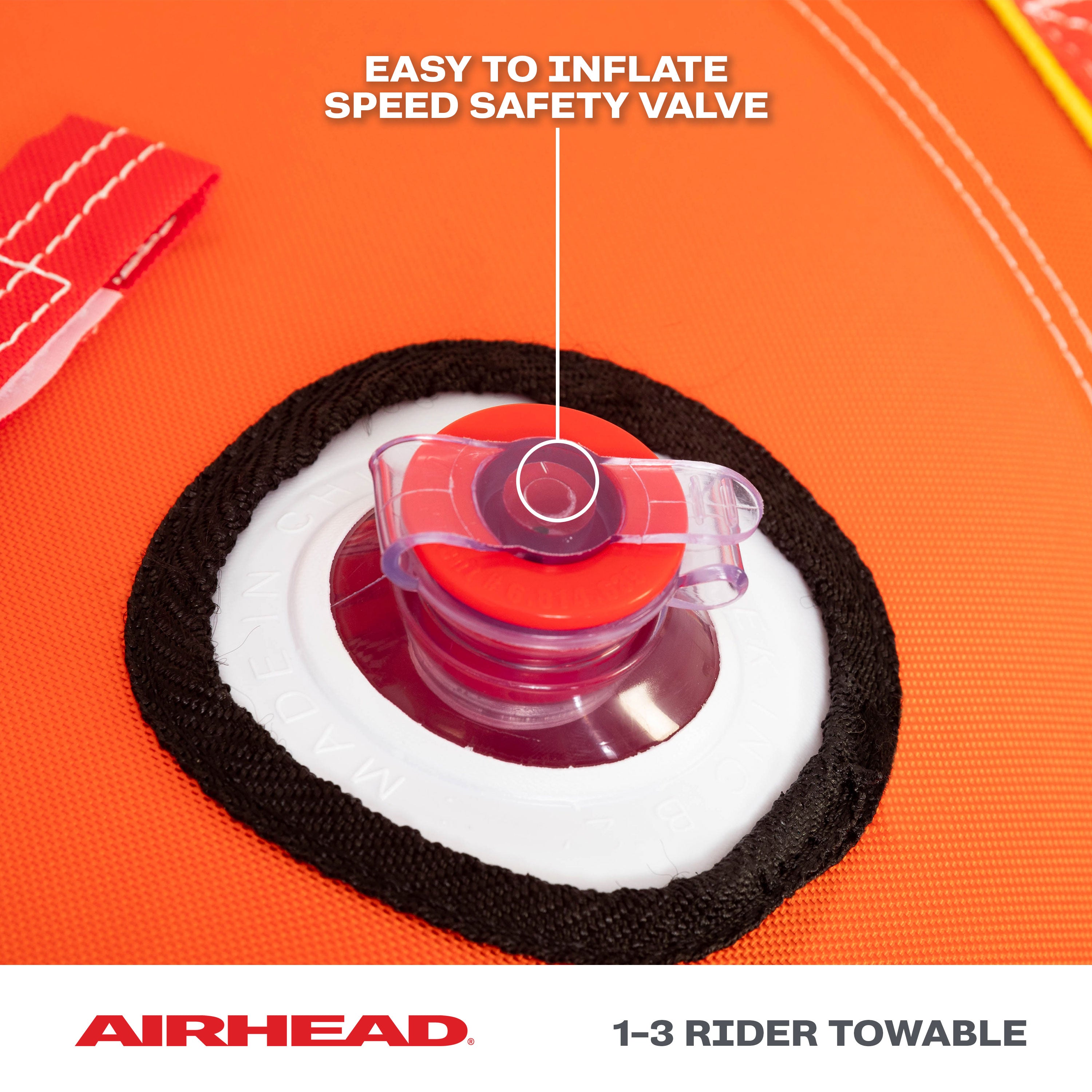 AIRHEAD Towable Tubes Super Mable ciambella trainabile 3 persone