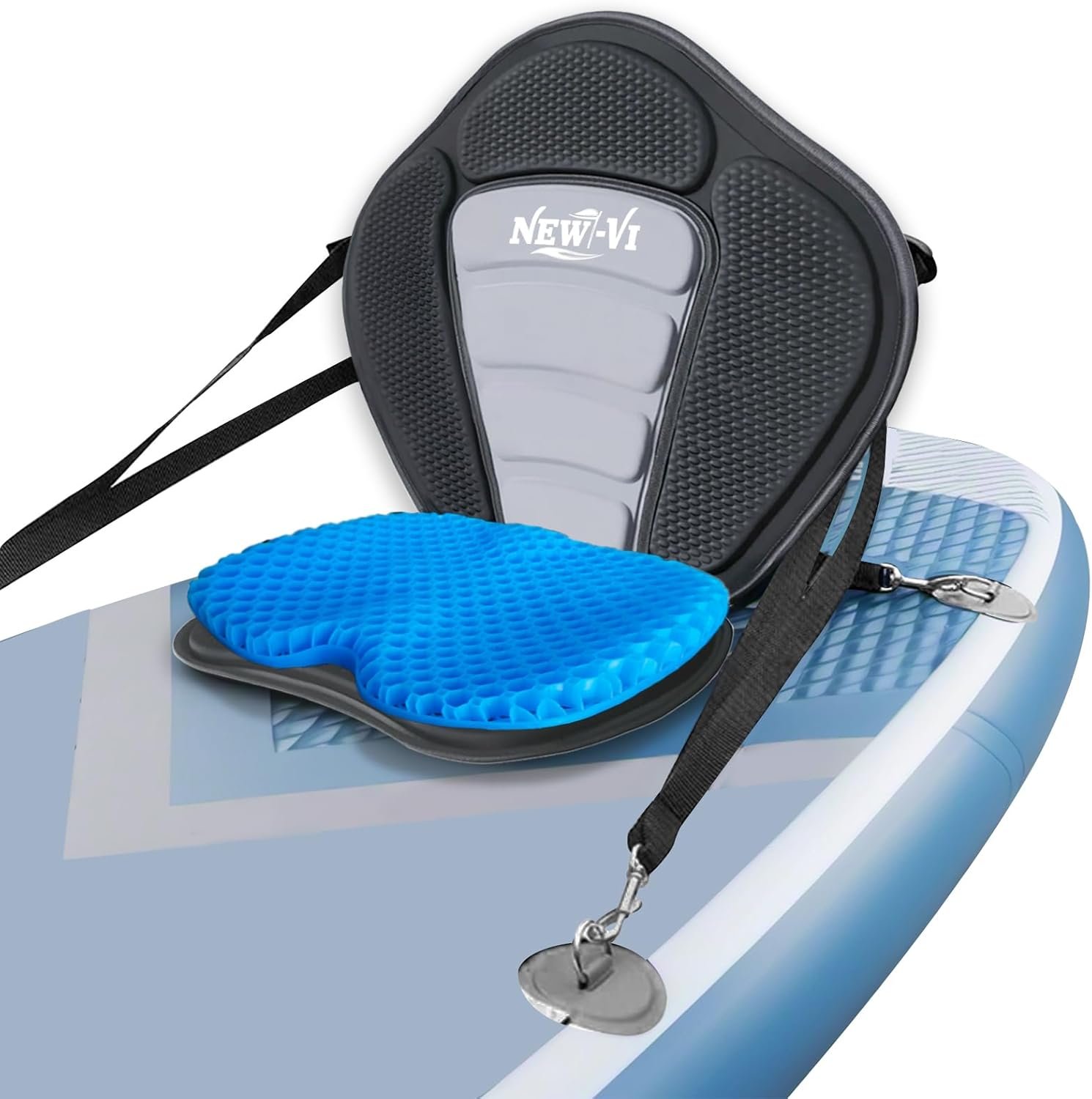 NEW-Vi Kayak Seat sedile kayak deluxe con cuscino in gel e borsa