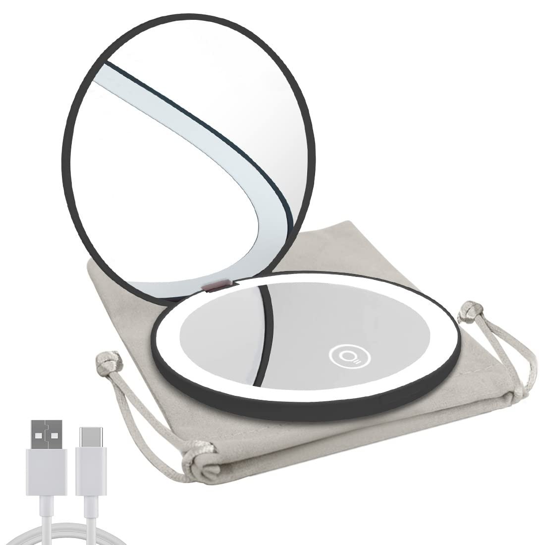 NEW-Vi Beauty Mirror Milishow specchietto cosmetico LED