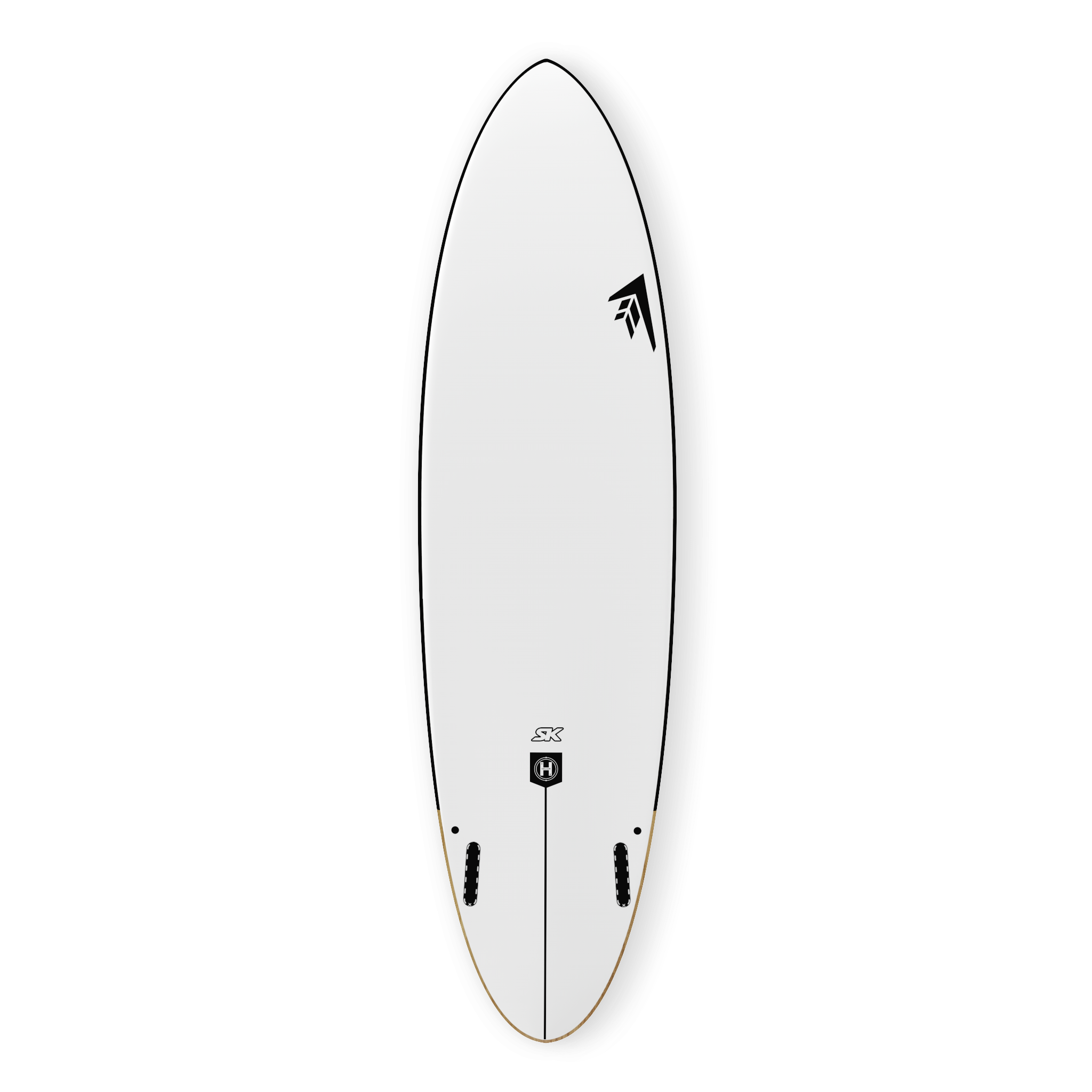 Firewire Taylor Jensen Twinzer tavola mid length nera Helium