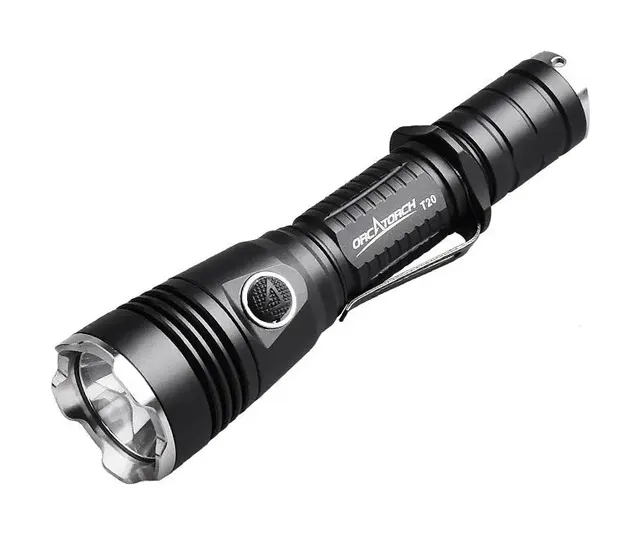 OrcaTorch Accessories T20 torcia 980 lumen con batteria 18650