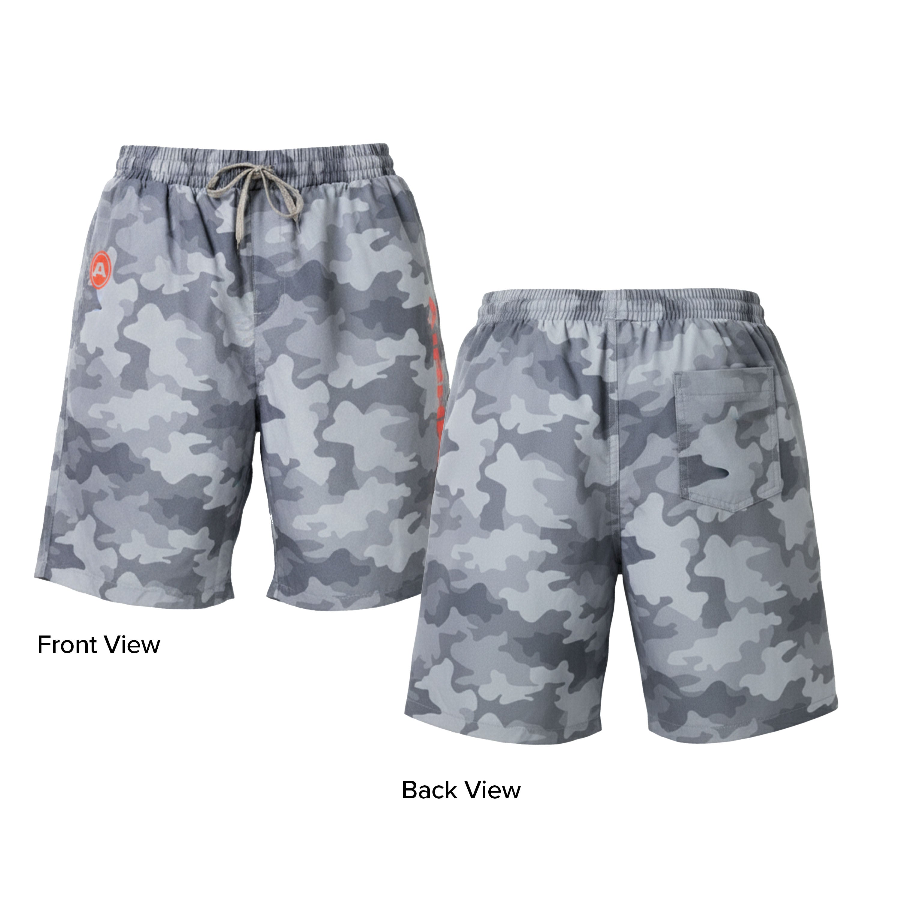 AIRHEAD Boating Accessories Board Shorts pantaloncini camo grigio S