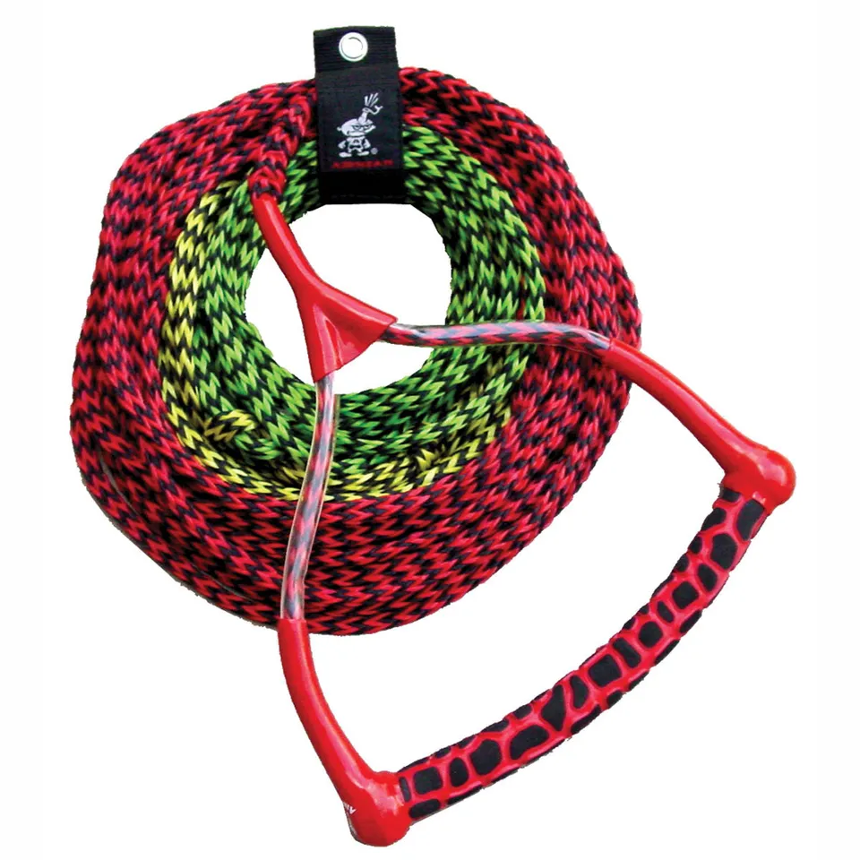 AIRHEAD Water Ski Ropes Radius Handle corda sci nautico 75 ft a 3 sezioni
