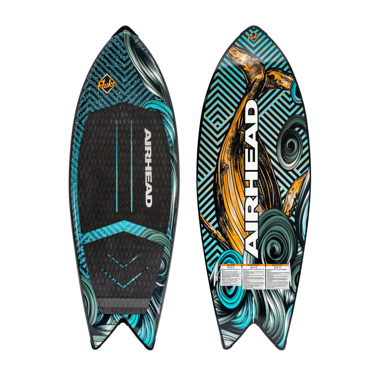AIRHEAD Water Skis & Boards Fluke tavola wakesurf 152 cm swallow tail